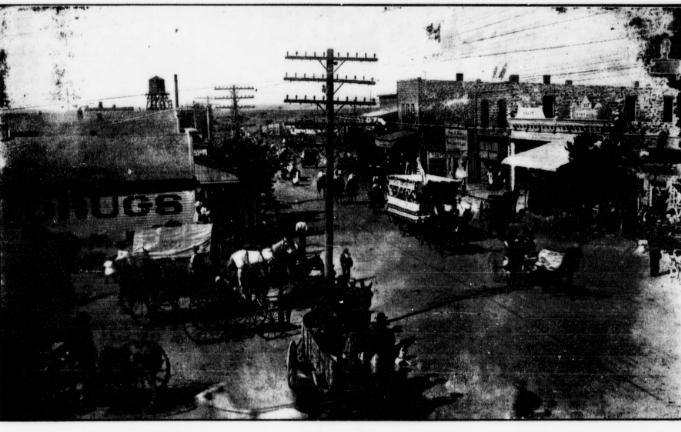 photo of Downtown Tucumcari, New Mexico, 1907